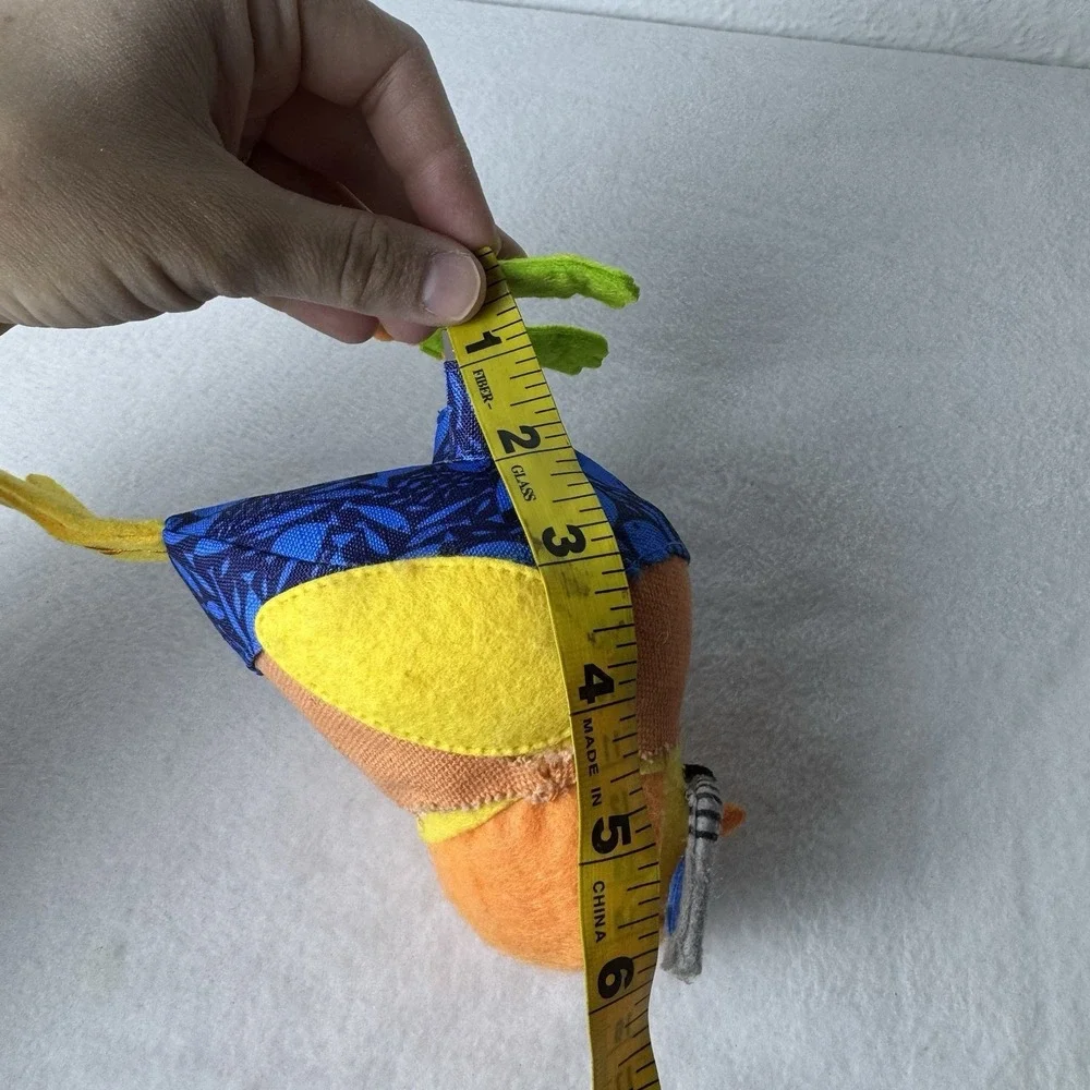 2023 Target Feathery Friends Sun Squad Birds Diver Mellie Fabric Bird Lot Of 2